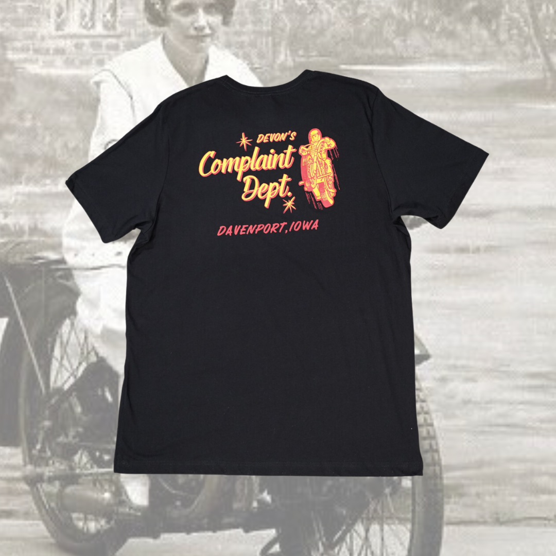 Black Logo Pocket Tee - Devon's Complaint Dept.