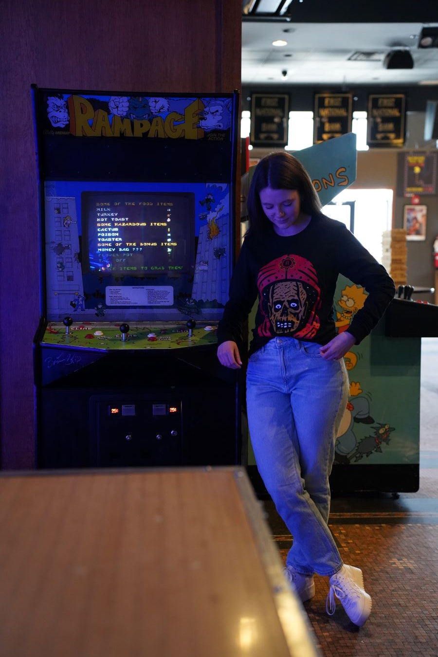 Zombie 'naut Long Sleeve - Analog Arcade Bar