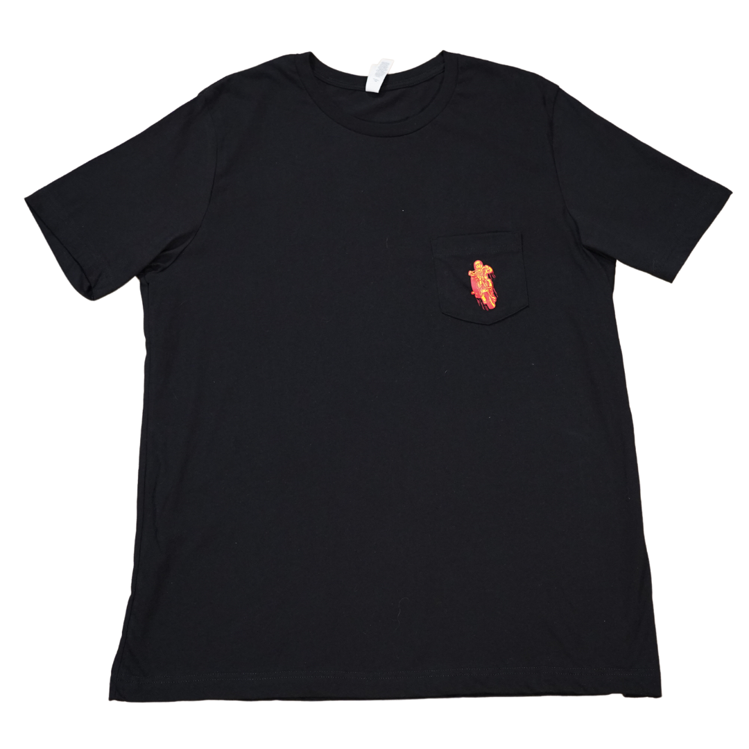 Black Logo Pocket Tee - Devon's Complaint Dept.